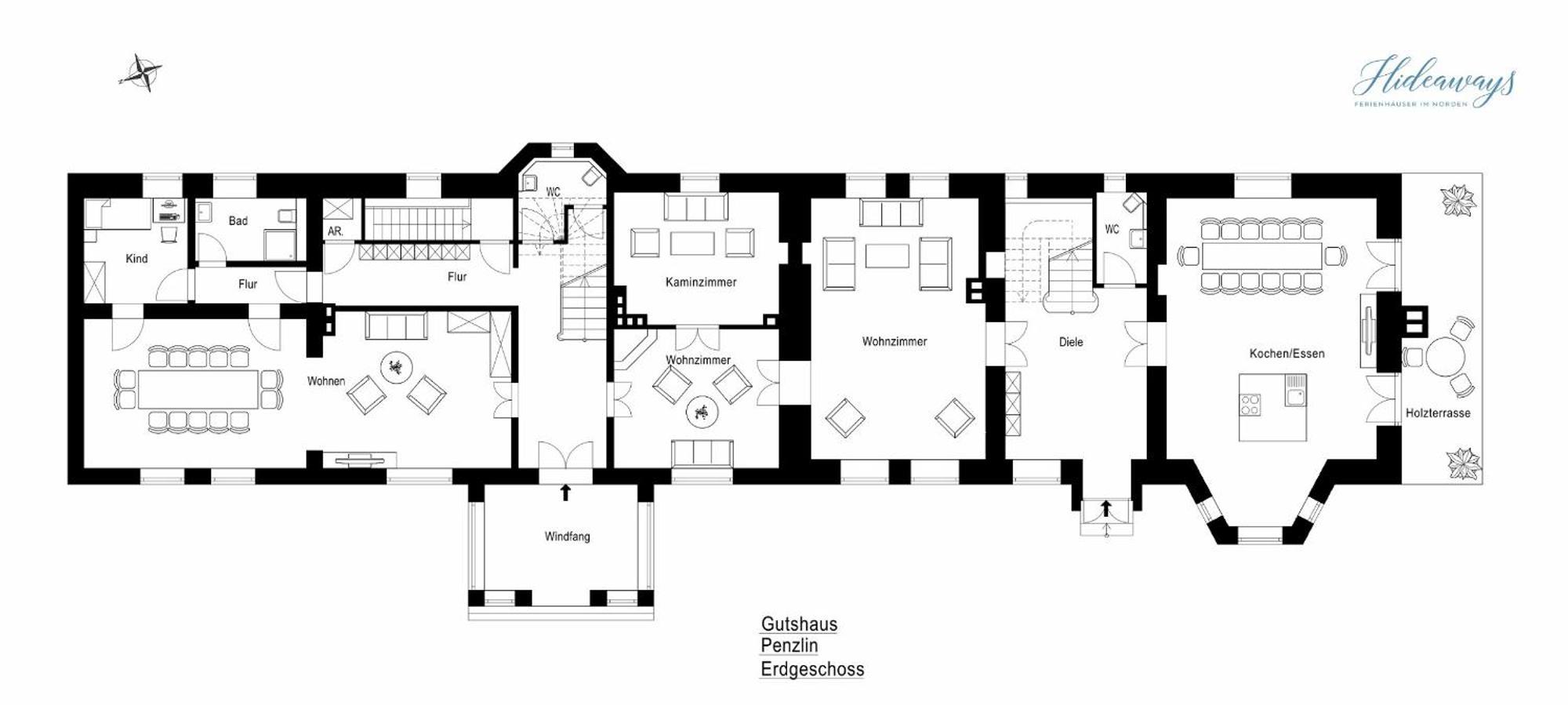 Gutshaus Penzlin Villa Meyenburg  Kültér fotó